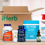 iHerb Box with Health and Beauty Products