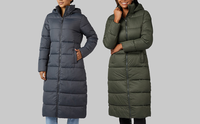 32 Degrees Shield Tech Maxi Womens Coats