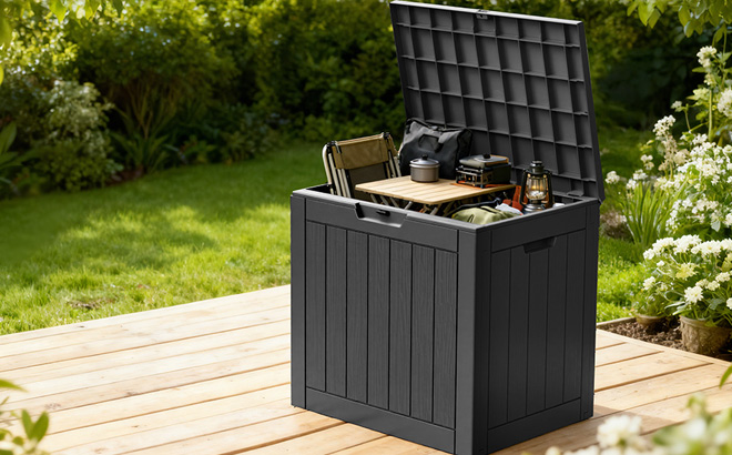 35 Gallon Outdoor Deck Box 35 Gallon Outdoor Deck Box