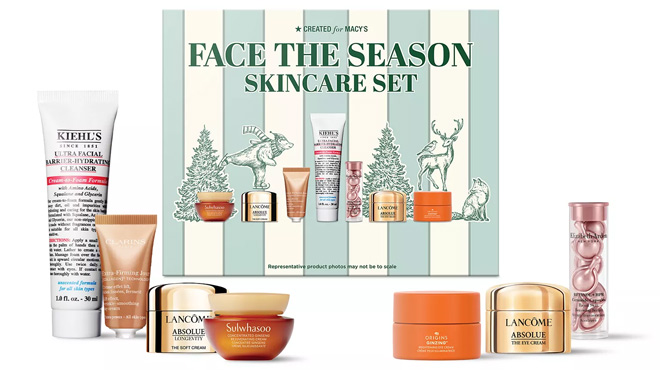 7 Piece Face the Season Skincare Set 7 Piece Face the Season Skincare Set