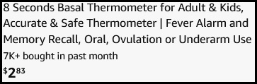 8 Seconds Thermometer Checkout 8 Seconds Thermometer Checkout