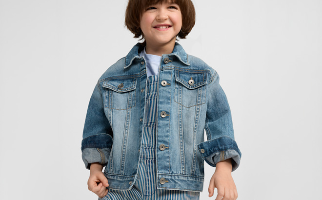 A Kid Wear The Childrens Place Toddler Boys Denim Jacket A Kid Wear The Childrens Place Toddler Boys Denim Jacket