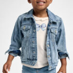 A Kid Wear The Childrens Place Toddler Girls Denim Jacket