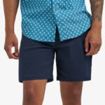 A Person Wearing Wrangler Mens Performance Flat Front Shorts
