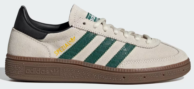 Adidas Kids Handball Spezial Shoe in Off White Adidas Kids Handball Spezial Shoe in Off White