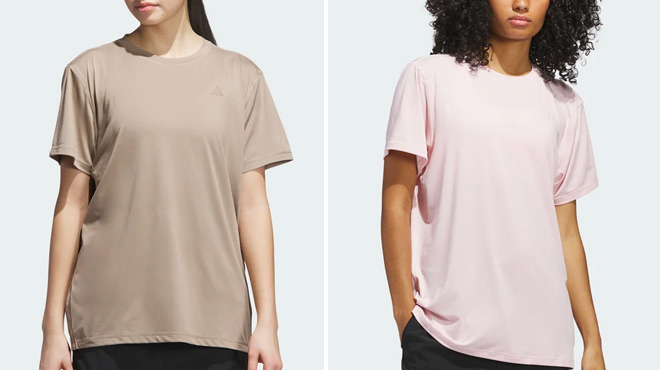 Adidas Womens Designed for Train Everyday Workout Tee Adidas Womens Designed for Train Everyday Workout Tee