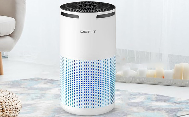 Air Purifier on the Floor Air Purifier on the Floor