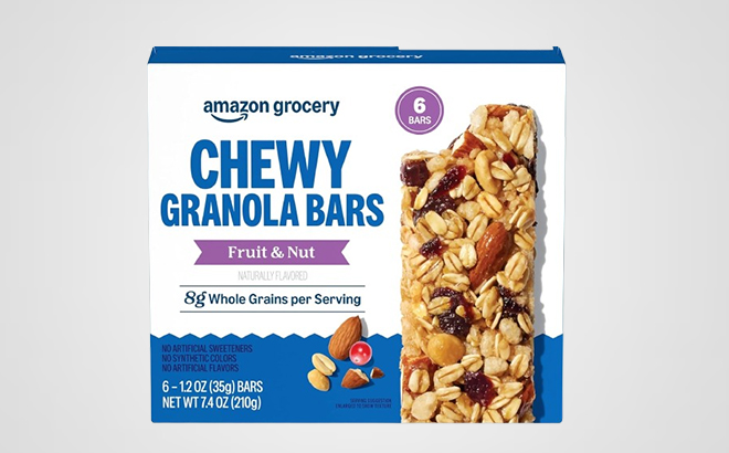 Amazon Grocery Fruit Nut Chewy Granola Bars Amazon Grocery Fruit Nut Chewy Granola Bars