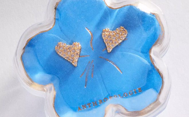 Anthropologie Icon Post Earrings in Package