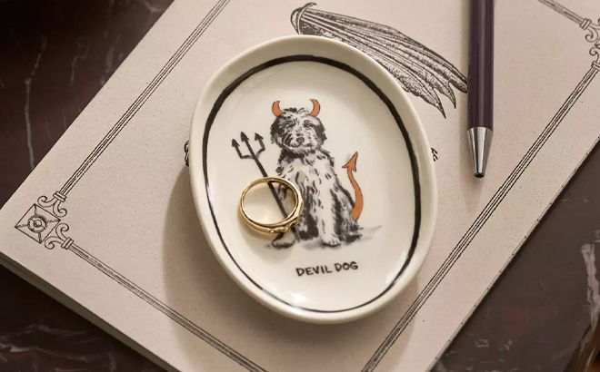 Anthropologie Molly Hatch Halloween Trinket Dish