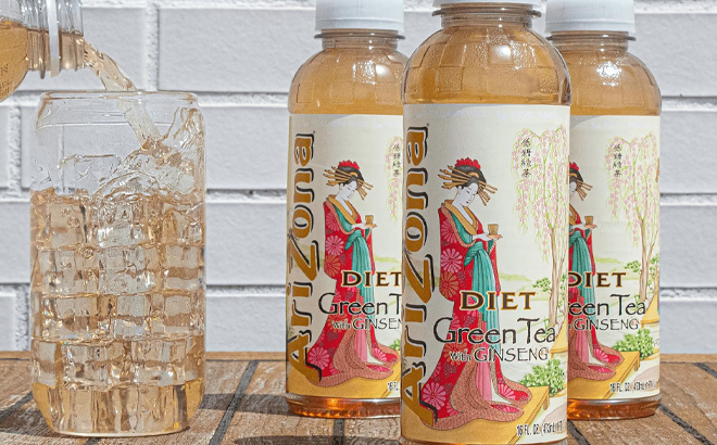 AriZona Diet Green Tea with Ginseng AriZona Diet Green Tea with Ginseng