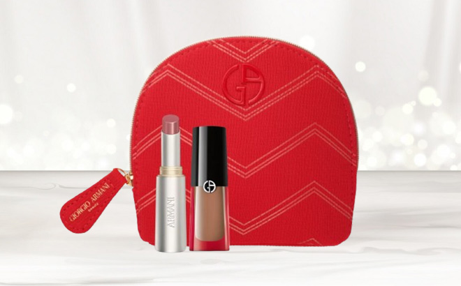 Armani 3 Piece Prism Glass Lip Gloss Gift Set Armani 3 Piece Prism Glass Lip Gloss Gift Set