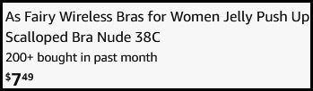 As Fairy Wireless Bra Checkout As Fairy Wireless Bra Checkout