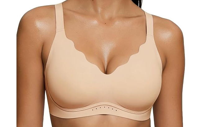As Fairy Wireless Jelly Push Up Scalloped Bra As Fairy Wireless Jelly Push Up Scalloped Bra