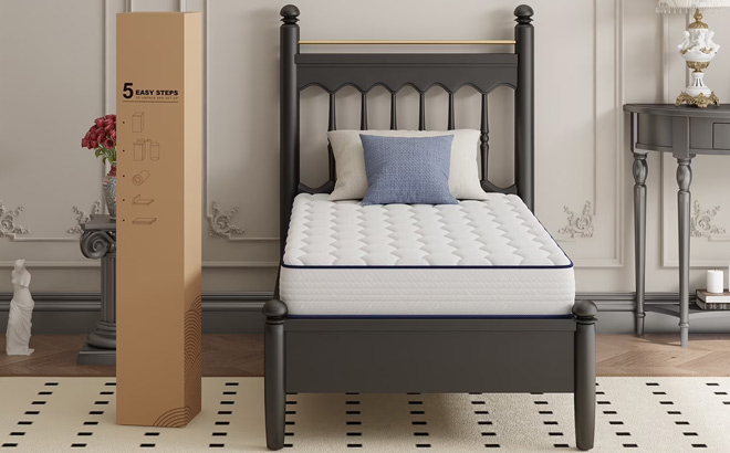 Avenco Twin Size Medium Adult Supportive Innerspring Mattress Avenco Twin Size Medium Adult Supportive Innerspring Mattress