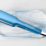 BaBylissPRO Ultra Sleek Flat Iron on a Marble Dish
