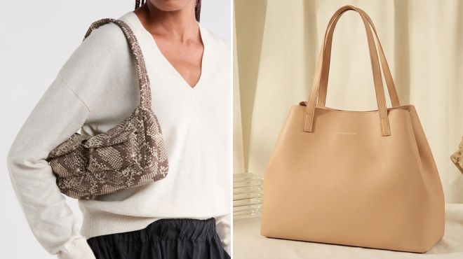 Baggu Cargo Shoulder Bag and Estella Bartlett Tote Baggu Cargo Shoulder Bag and Estella Bartlett Tote