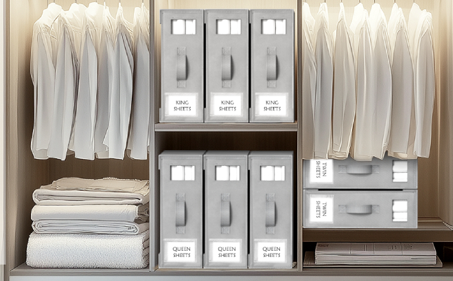 Bed Sheet Organizers and Storage Bed Sheet Organizers and Storage