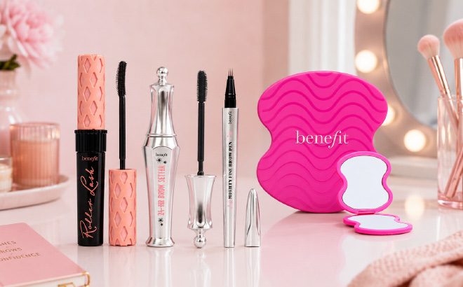 Benefit Lift Snatch Brow Lash 3 Piece with Mirror