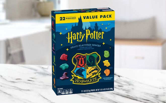 Betty Crocker Harry Potter Gluten Free Fruit Flavored Snacks 22 Count