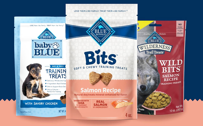 Blue Buffalo Bits Salmon Training Treats Blue Buffalo Bits Salmon Training Treats