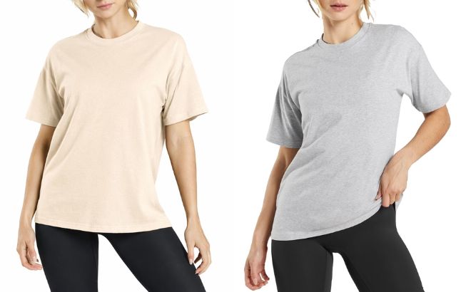 Blue Ice Womens Crew Neck Solid Tee Blue Ice Womens Crew Neck Solid Tee
