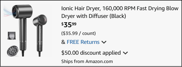 Bopcal Ionic Hair Dryer Checkout Bopcal Ionic Hair Dryer Checkout