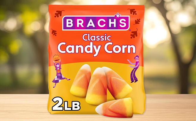 Brachs Halloween Classic Candy Corn on a Table Brachs Halloween Classic Candy Corn on a Table