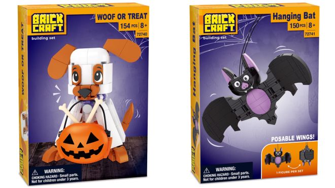 Brickcraft Halloween Jack Stack Building Kit