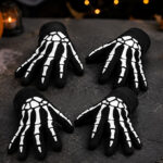 CROSSFINGERS Skeleton Gloves 2 Pairs