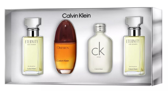 Calvin Klein 4 Piece Fragrance Gift Set Calvin Klein 4 Piece Fragrance Gift Set