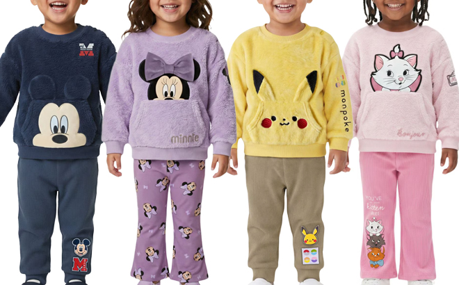 Character Toddler 2 Piece Cozy Set Character Toddler 2 Piece Cozy Set