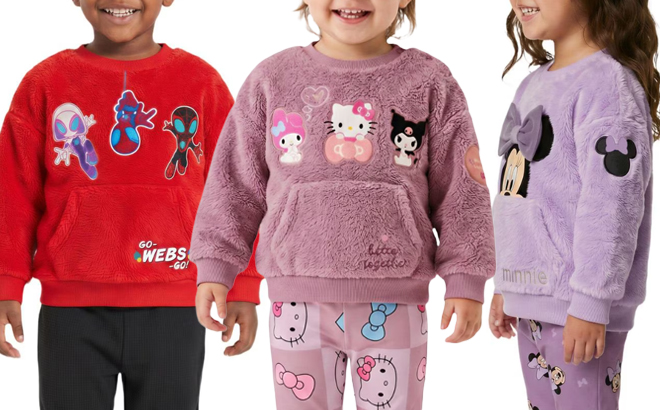 Character Toddler Cozy Set Character Toddler Cozy Set