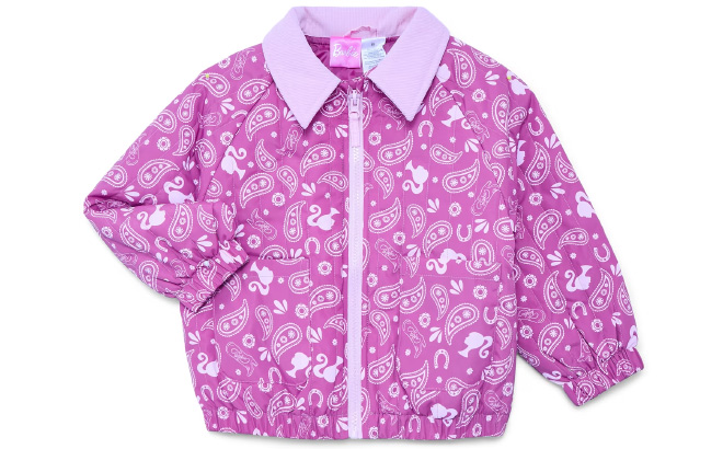 Character Toddler Girl Western Print Jacket