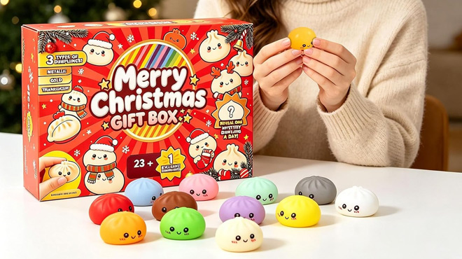 Christmas Squishies Advent Calendar 2026