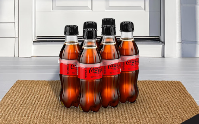 Coca Cola Zero Sugar Soda 6 Pack Drink Bottles Coca Cola Zero Sugar Soda 6 Pack Drink Bottles