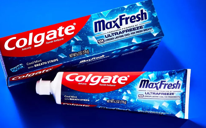 Colgate Max Fresh Toothpaste Colgate Max Fresh Toothpaste