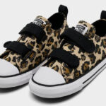 Converse Chuck Taylor Girls All Star Leopard Print Shoes