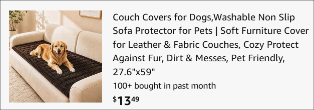 Couch Cover for Dogs Checkout