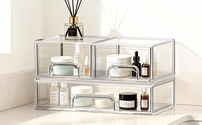 Criusia Stackable Storage Drawers Criusia Stackable Storage Drawers