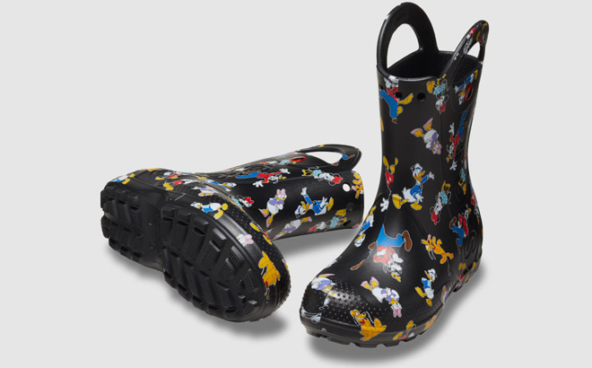 Crocs Kids Mickey Friends Handle It Boots