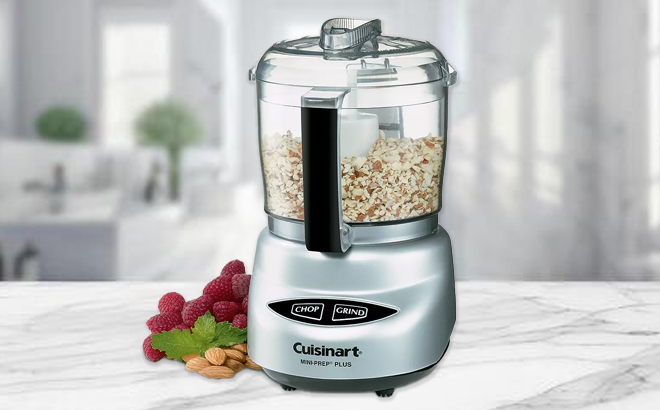 Cuisinart Mini Prep Plus Food Processor on a Kitchen Countertop Cuisinart Mini Prep Plus Food Processor on a Kitchen Countertop