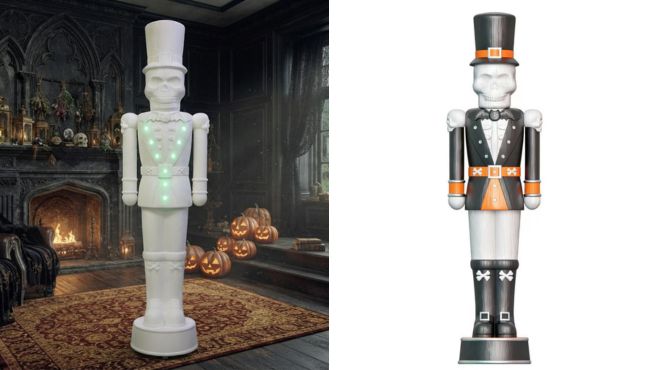 DIY and Painted Animated Giant Skeleton Nutcracker and DIY and Painted Animated Giant Skeleton Nutcracker and