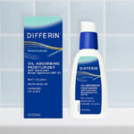 Differin Oil Absorbing Moisturizer with SPF 30 on the Table