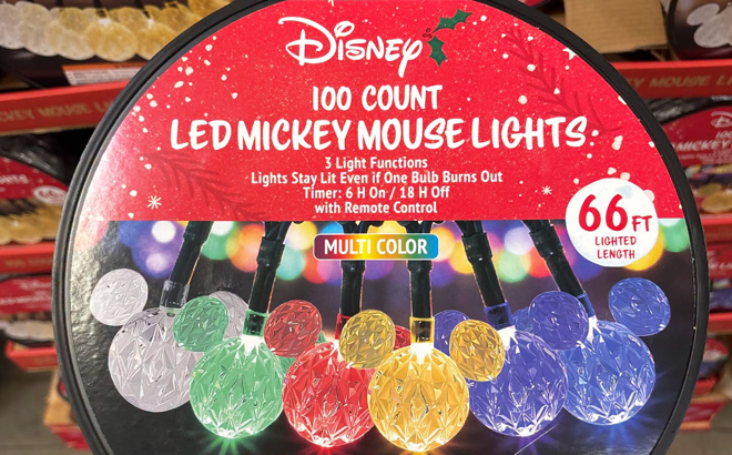Disney Mickey LED Lights Multi Color