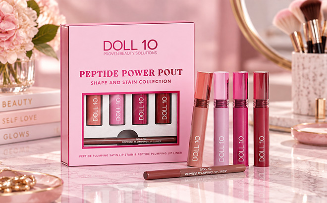 Doll 10 Peptide Power Pout Shape Stain Collection Doll 10 Peptide Power Pout Shape Stain Collection