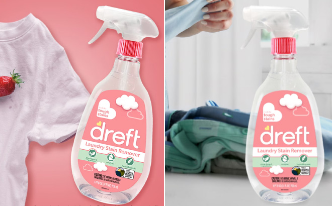 Dreft Plant Based Baby Spray and Wash Laundry Stain Remover Dreft Plant Based Baby Spray and Wash Laundry Stain Remover