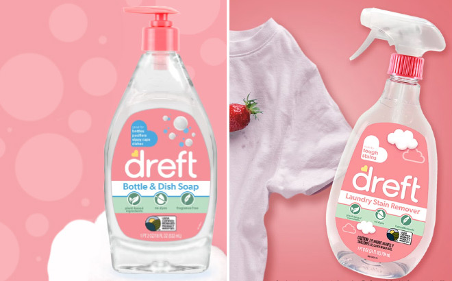 Dreft Plant Derived Liquid Dish Soap 1