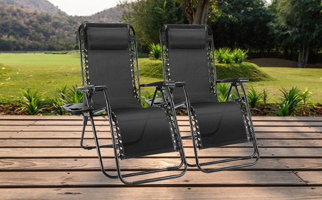 EDX Zero Gravity Chair Outdoor Lounge Chairs EDX Zero Gravity Chair Outdoor Lounge Chairs
