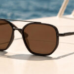 Eiuizah Polarized Square Aviator Sunglasses